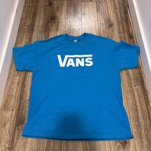 Vintage Vans Off The Wall Logo T shirt size XL